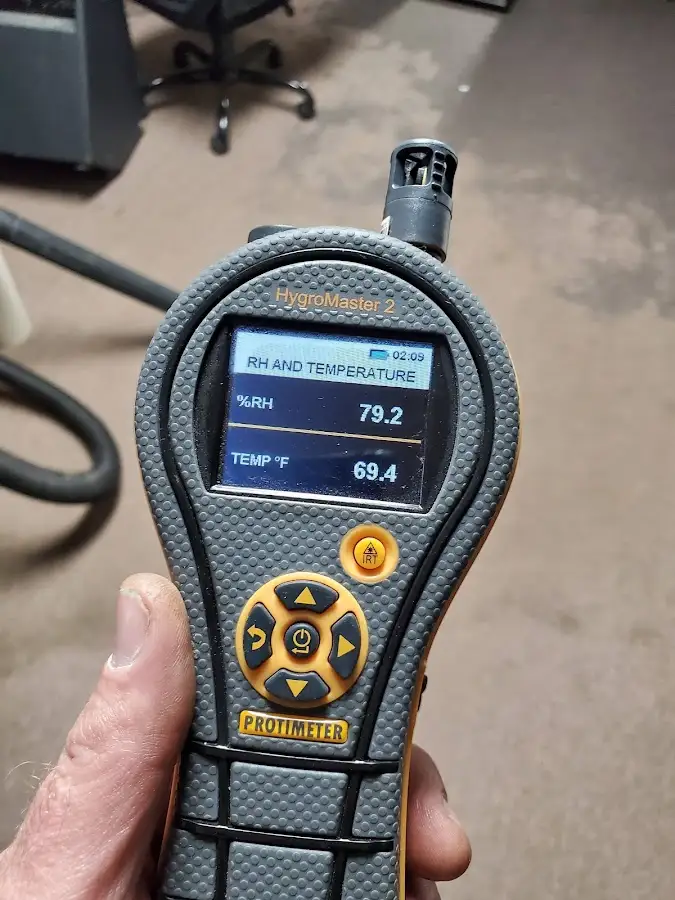 Moisture meter humidity assessment for Mold Remediation & Removal in Woodland